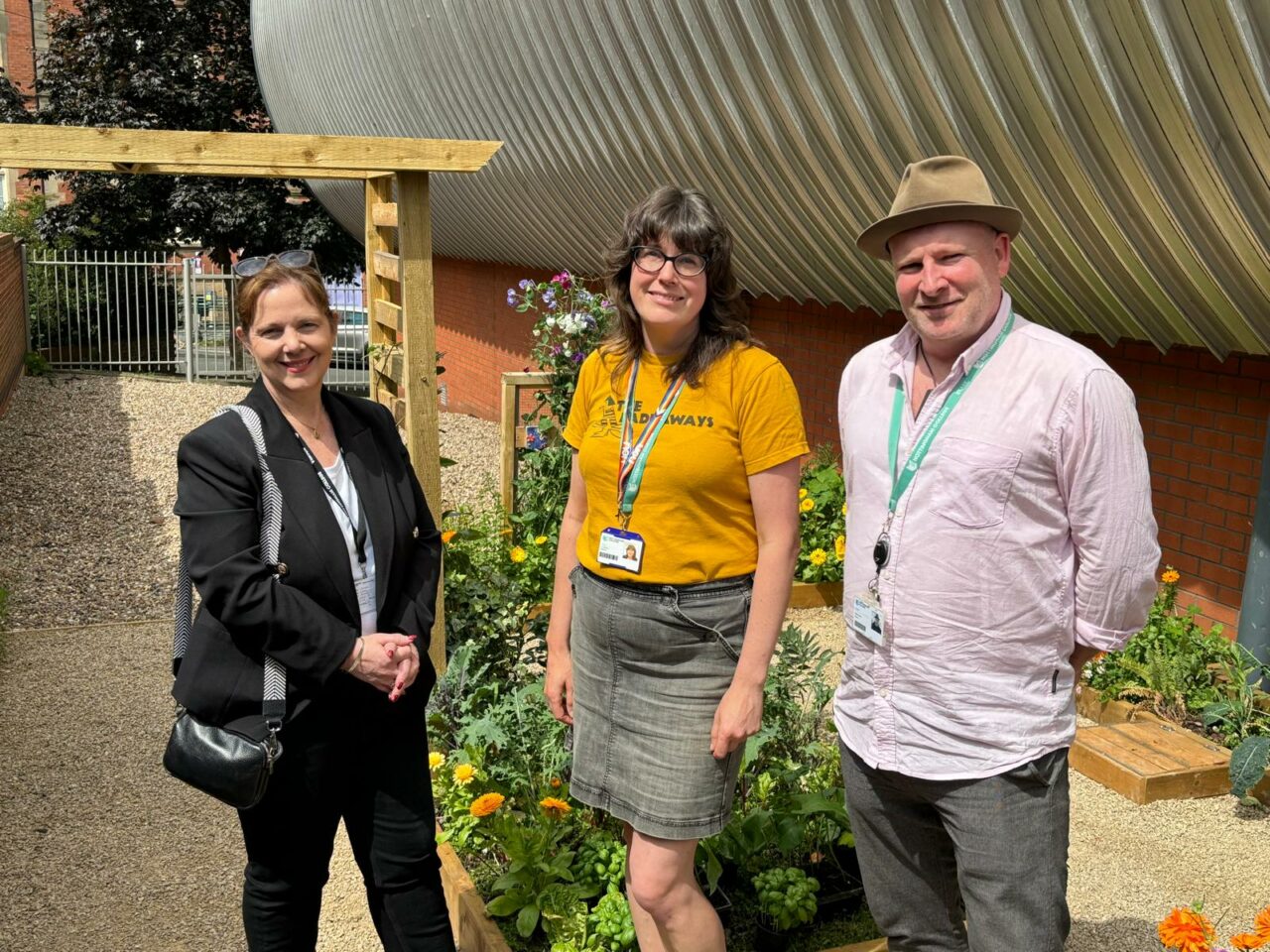 Mayor Claire opens new garden