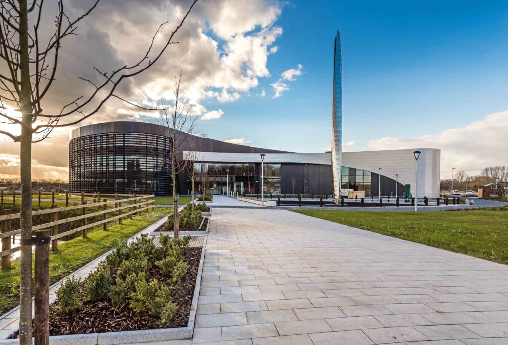 A vibrant and growing skills economy is clustered around Infinity Park (pictured), further establishing the site as a major national centre for industry and innovation.