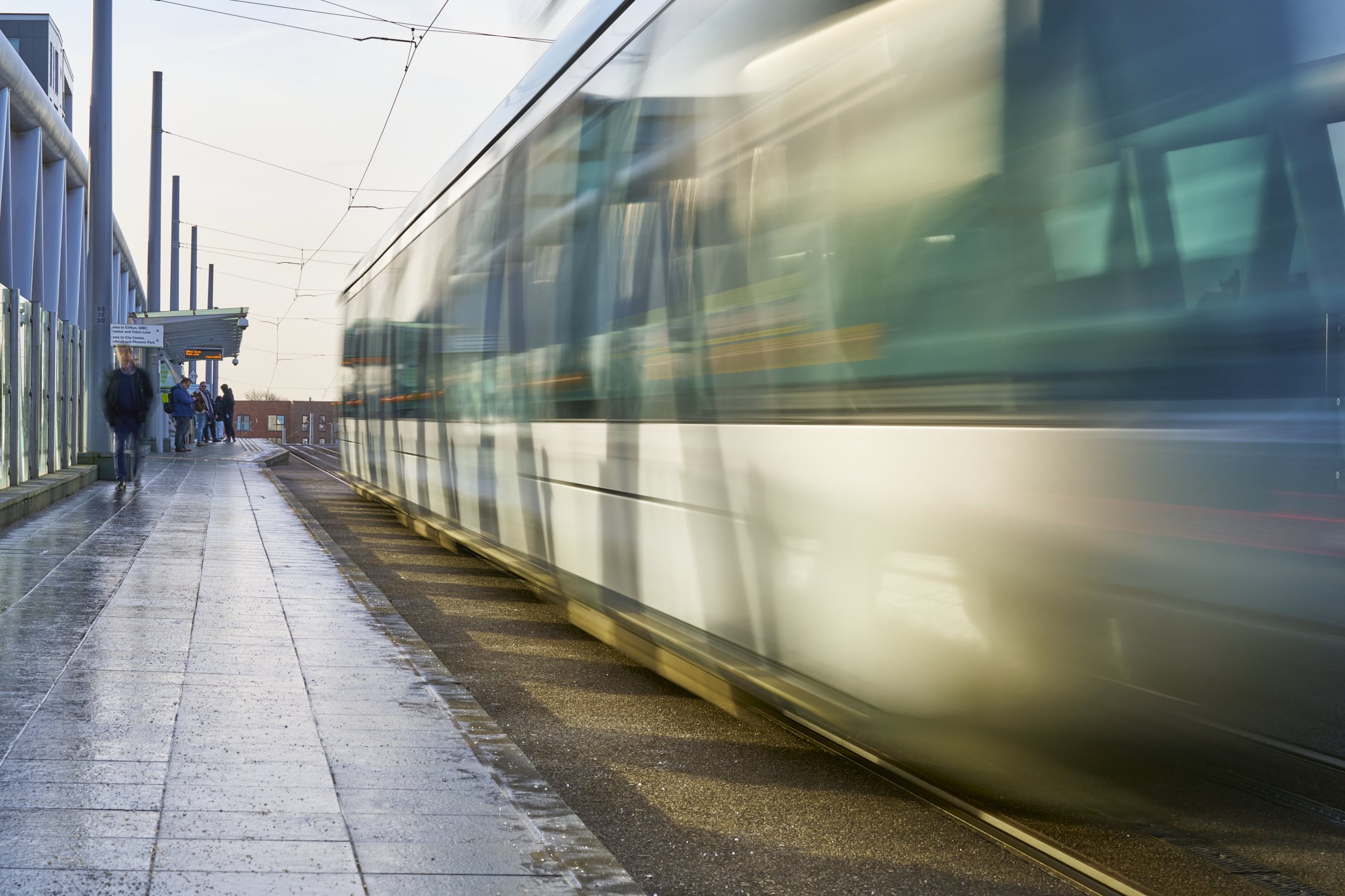 Tram in Nottingham
