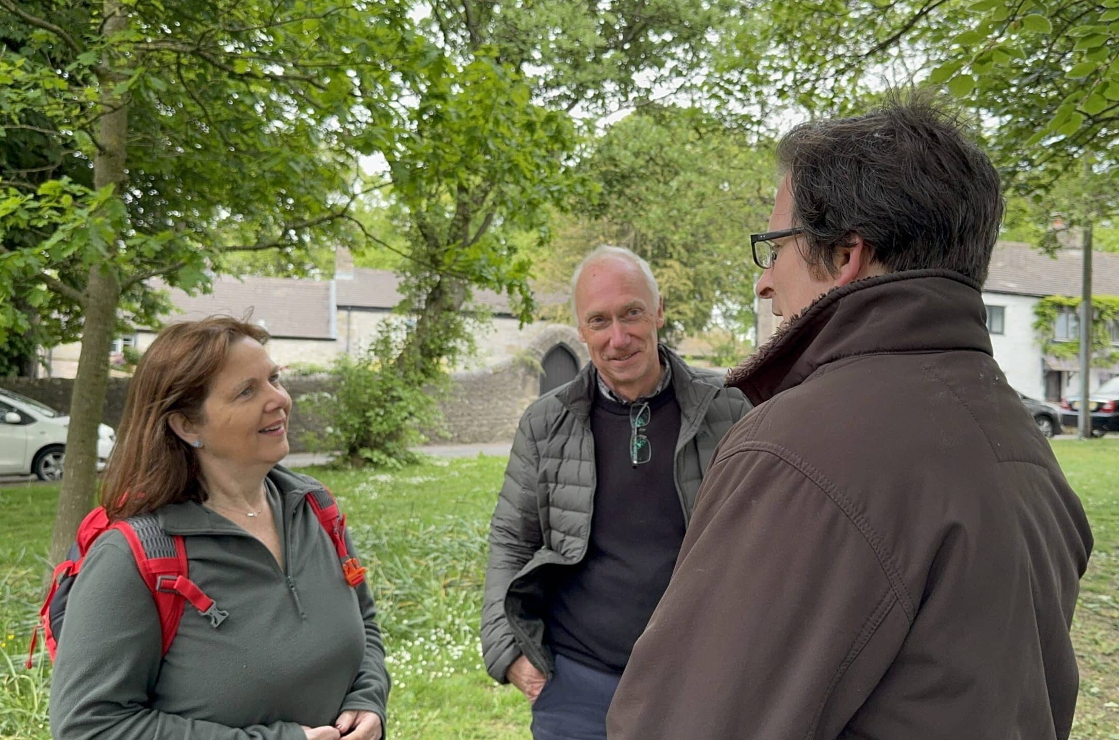 Mayor Claire and guests from Loop