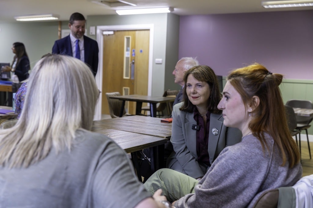 Mayor Claire Ward at Gamesley Community Centre
