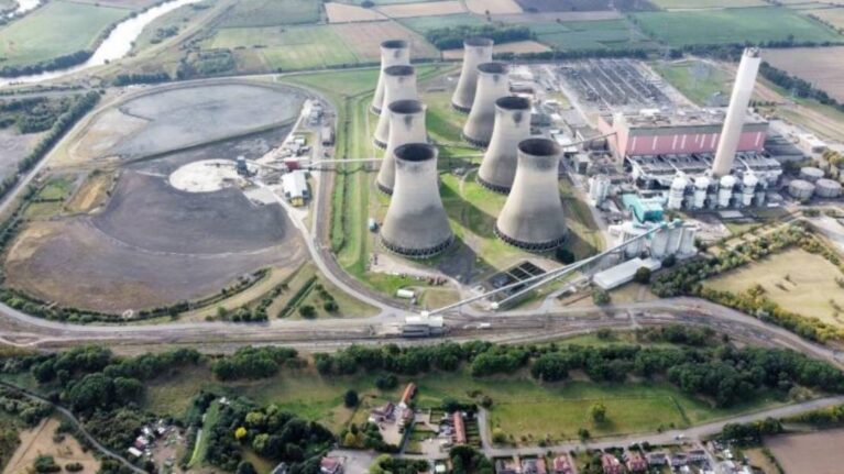 The former Cottam coal-fired power station (image credit: Tritax Management)