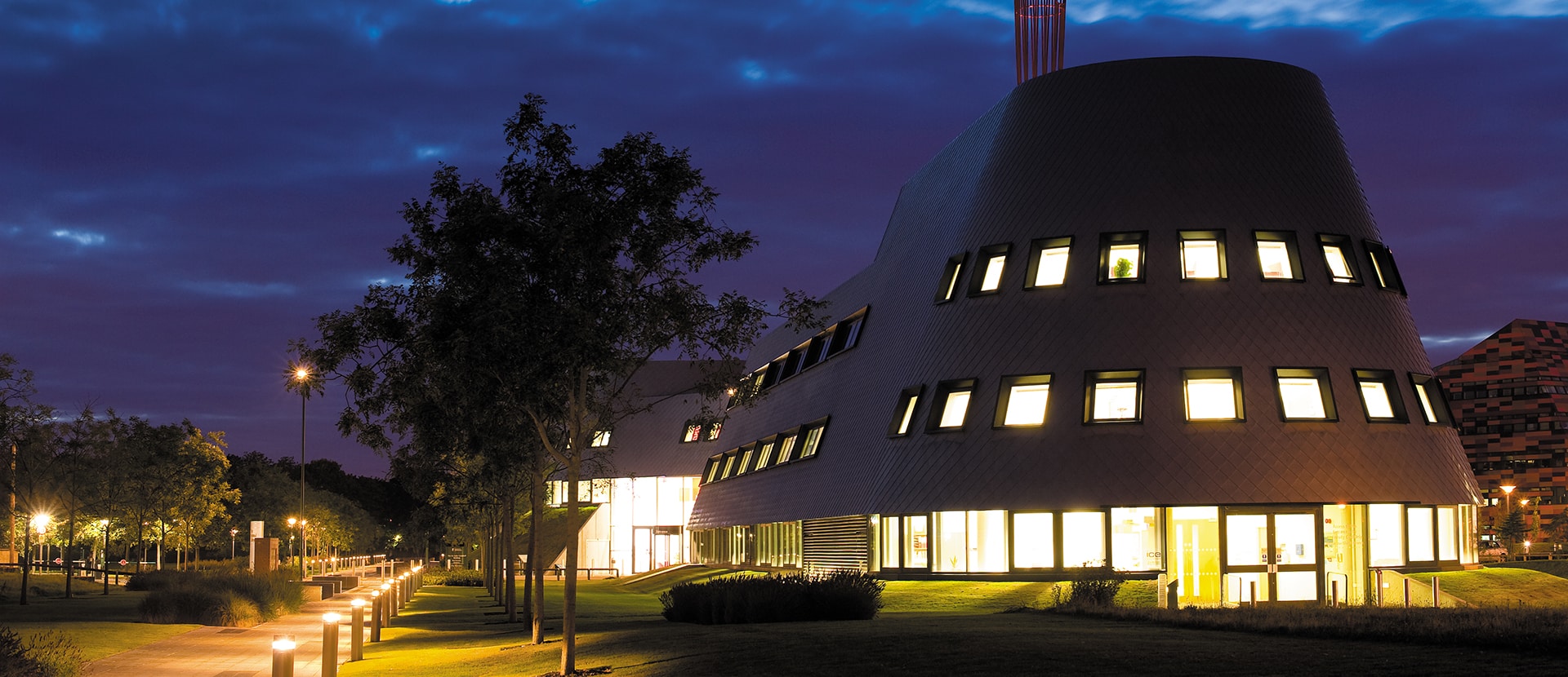 Sir Colin Campbell Building at University of Nottingham's Jubilee Campus