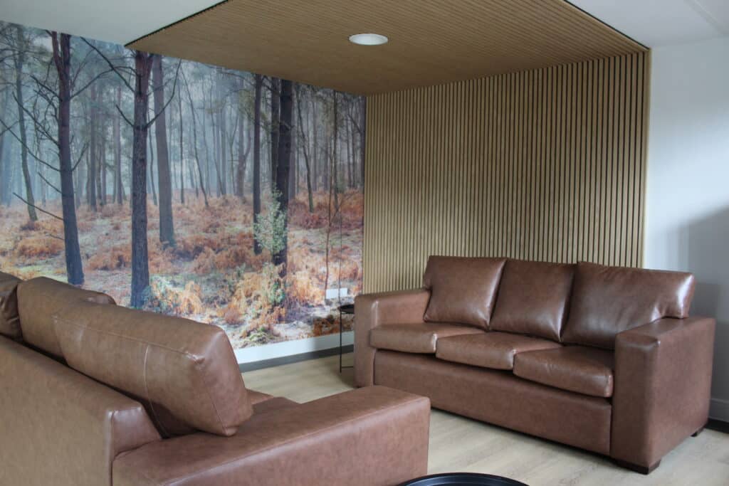 Inside Portland College's new Pines residential provision.