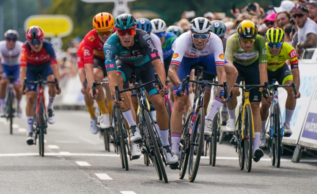 Some of the world's leading cyclists visited the East Midlands in 2024, when EMCCA welcomed a stage of the Tour of Britain, from Derby to Newark.\