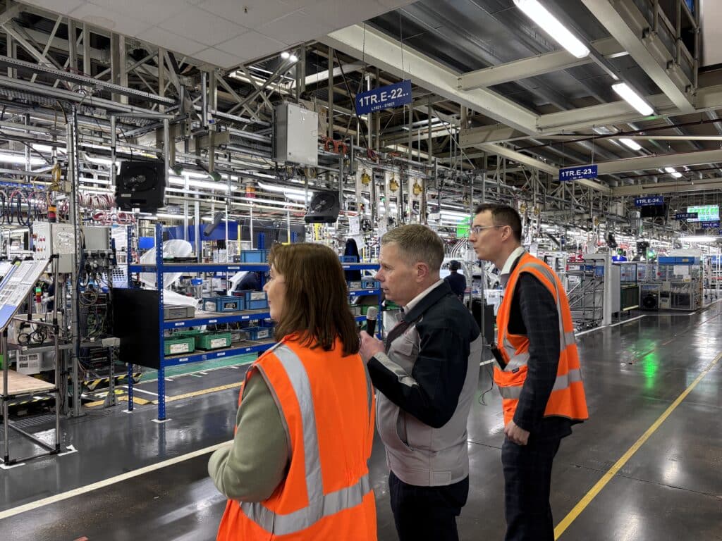 · Mayor Claire Ward: East Midlands Combined County Authority· Mick Lalley: General Manager, Toyota Manufacturing UK · Tom Newman-Taylor: CEO, East Midlands Freeport