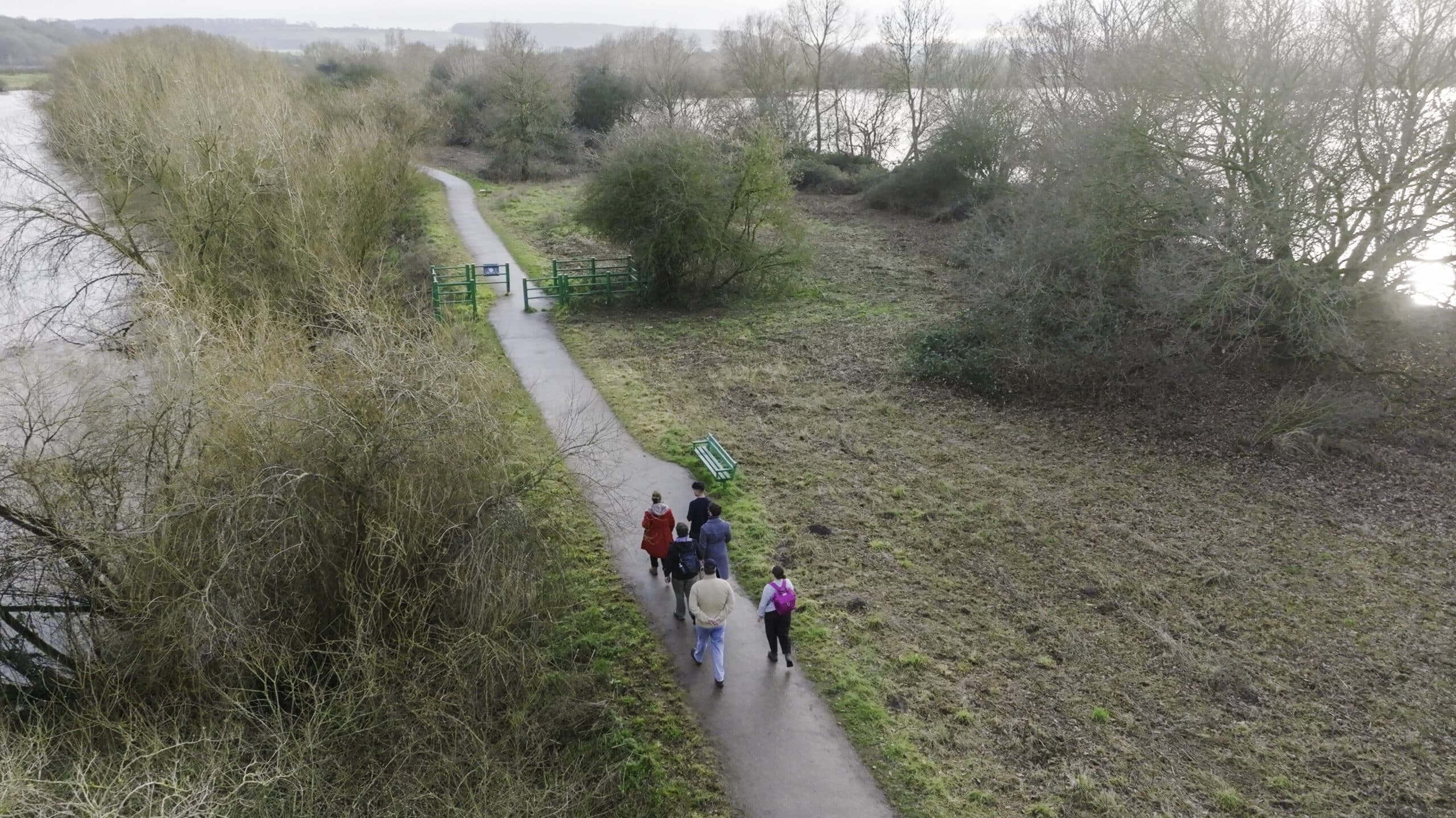 Nottingham to Attenborough Nature Reserve The Loop. Photography by Alex Wilkinson Media
