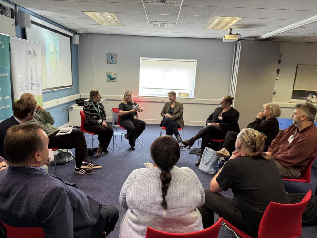 The Mayor meets people in Dales to mark the awarding of her Community Development Fund to the ward.