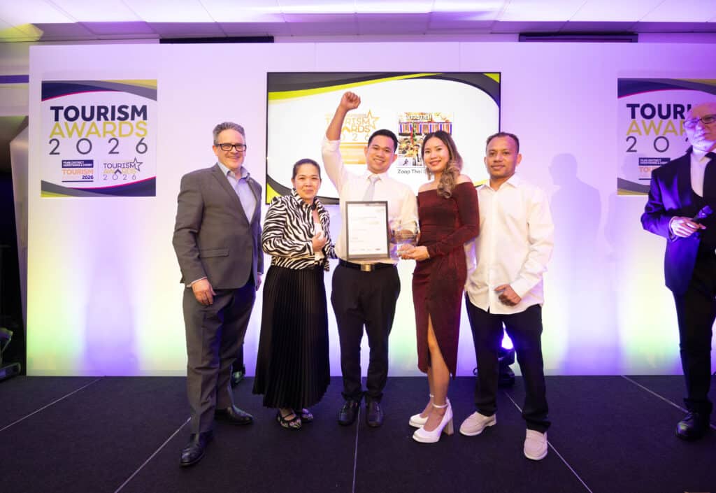 Zaap Thai Street Food won gold in Visit Nottinghamshire's Taste of Nottinghamshire – Casual Dining category.
