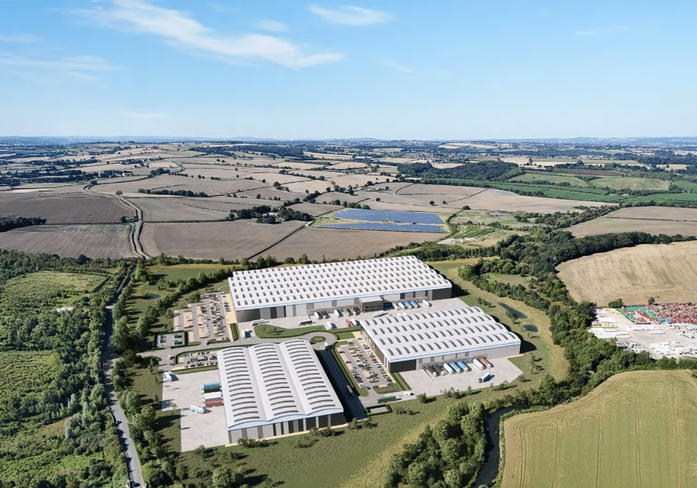CGI of Hartington Commerce Park which is part of the East Midlands Investment Zone programme