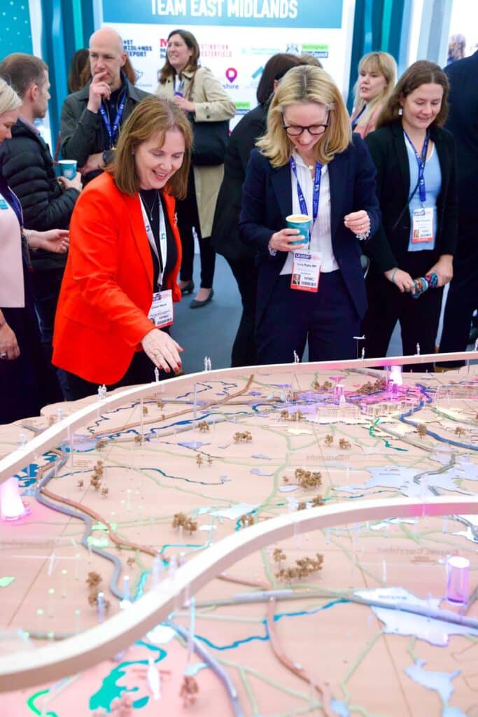 Mayor Claire Ward with Lucy Rigby MP, Chief Secretary to the Treasury
