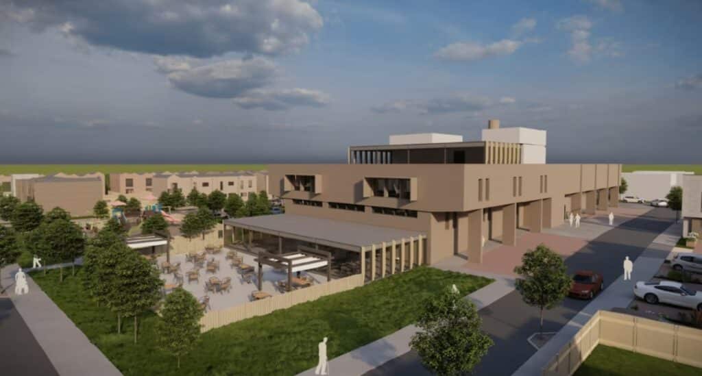 An artist's impression of the Nottingham War Rooms development. Picture: Hamilton Russell.