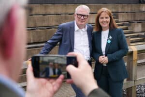 Mayor of the West Midlands, Richard Parker, and Mayor of the East Midlands, Claire Ward.