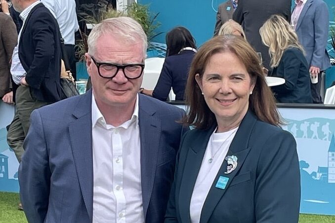 The new chair and vice-chairs of Midlands Connect. Mayor of the East Midlands, Claire Ward, and Mayor of the West Midlands, Richard Parker have been talking about international investment.