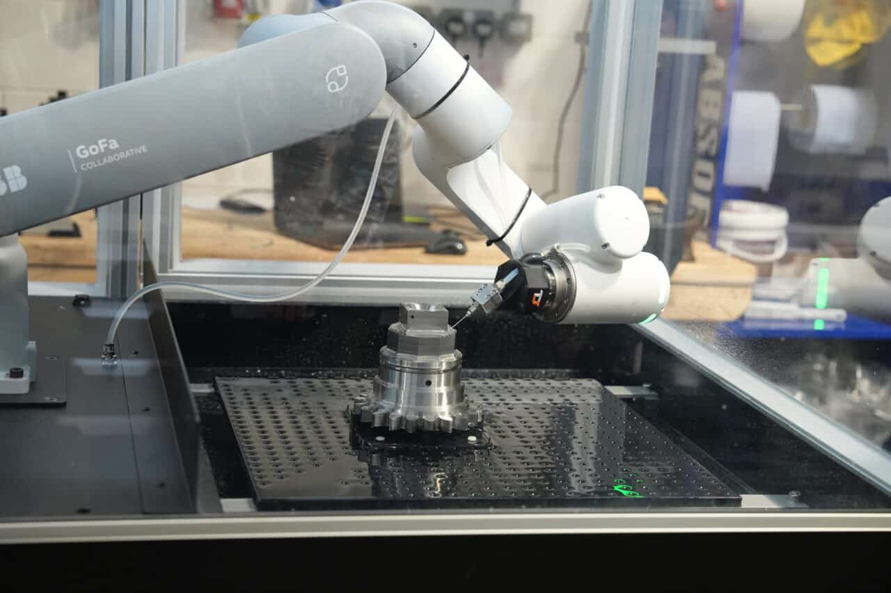 TextureJet technology in action.