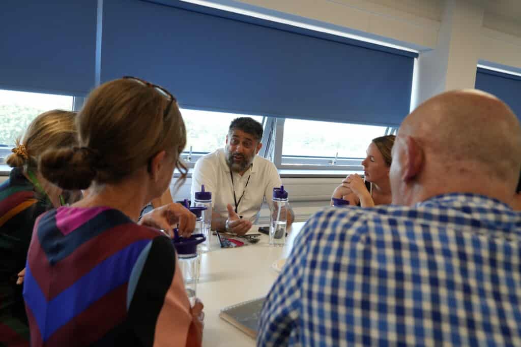 The summer engagement event saw round-table discussions about skills for young people and Youth Ambition.