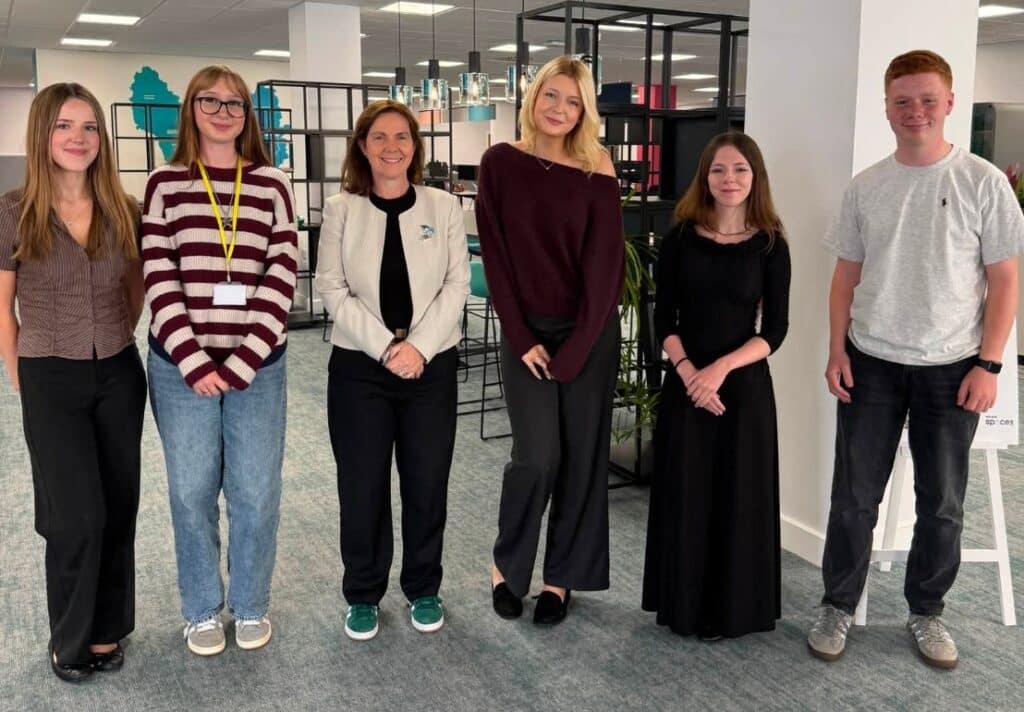 I had my first ever group of work experience students join me in the office!Even though it work their work experience, I learned so much from them.